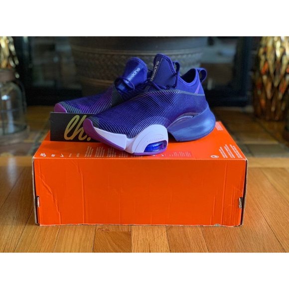 Size 7.5 W Nike Air Zoom SuperRep "Regency Purple" - Picture 2 of 6